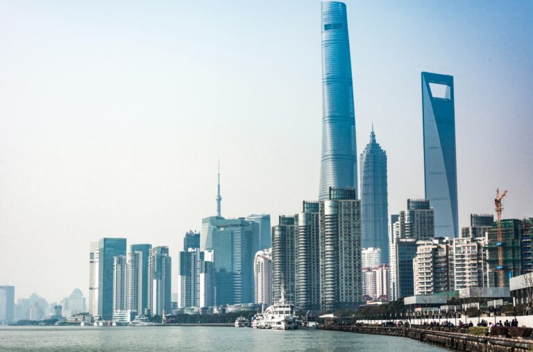 shanghai-skyline-sunny-day-china